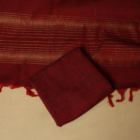 Zari buti jacquard cotton 3pc unstitched dress material 178