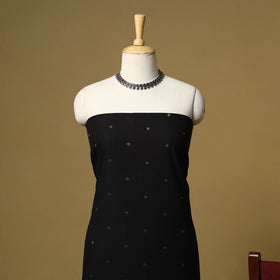 Zari buti jacquard cotton 3pc unstitched dress material 184