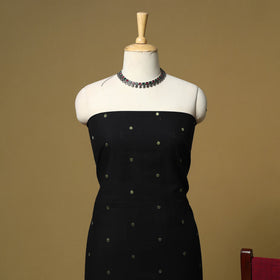 Zari buti jacquard cotton 3pc unstitched dress material 187