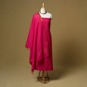 Zari buti jacquard cotton 3pc unstitched dress material 189