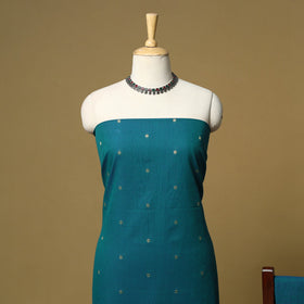 Zari buti jacquard cotton 3pc unstitched dress material 190