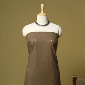 Zari buti jacquard cotton 3pc unstitched dress material 194