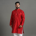 Silk Plain Men Kurta