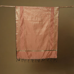 Zari work silk banarasi dupatta 15 - handcrafted