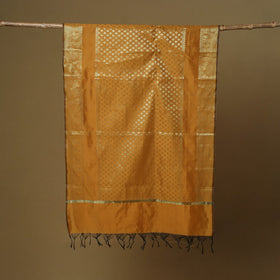 Zari work silk banarasi dupatta 17 - handcrafted