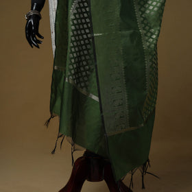 Zari work silk banarasi dupatta 20 - handcrafted