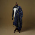Zari work silk banarasi dupatta 22 - handcrafted