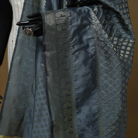 Zari work silk banarasi dupatta 23 - handcrafted