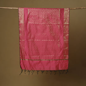 Zari work silk banarasi dupatta 24 - handcrafted