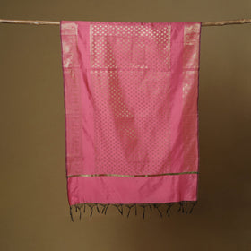 Zari work silk banarasi dupatta 27 - handcrafted