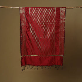 Zari work silk banarasi dupatta 28 - handcrafted