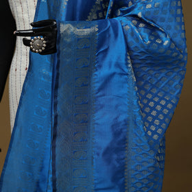 Zari work silk banarasi dupatta 29 - handcrafted