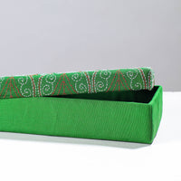 Handcrafted Bengal Kantha Work Tissue Box