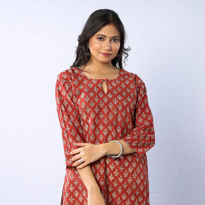 bagru cotton kurta 