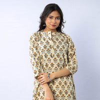 bagru cotton kurta