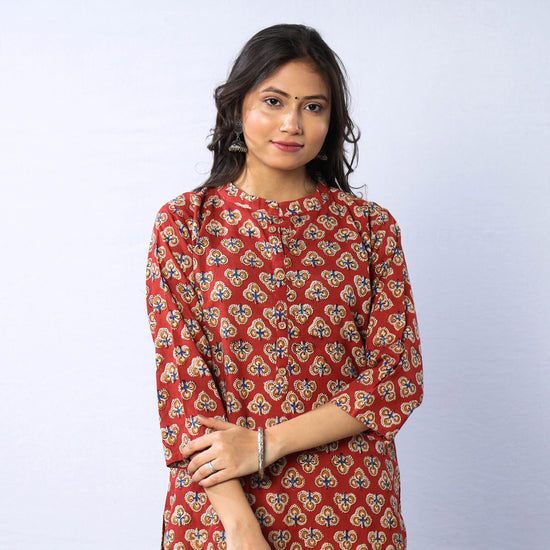 bagru print kurta