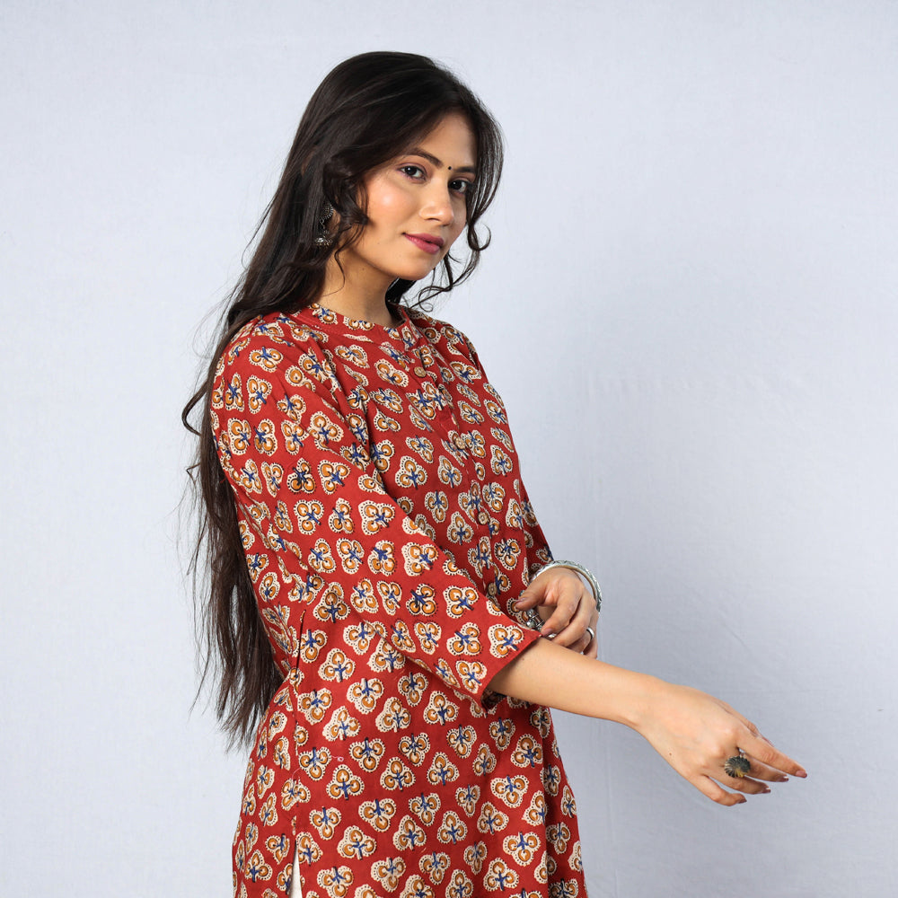 bagru print kurta