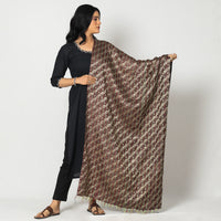 Kantha Embroidery Silk Dupatta 