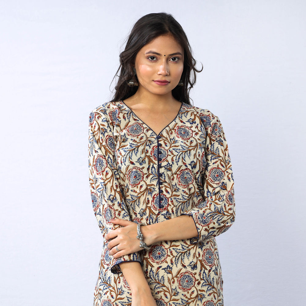 bagru print kurta