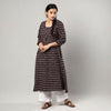 Buy Block Print Cotton A-Line Bagh Kurta For Women