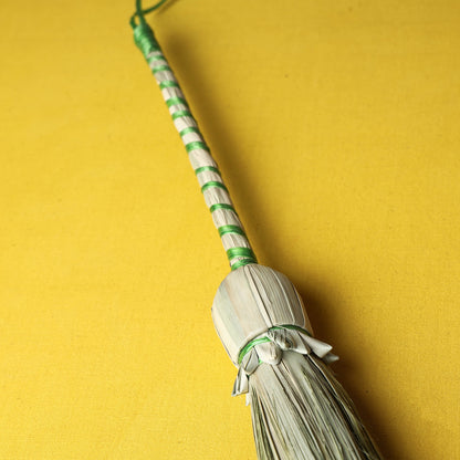 खजुरी Handmade Multipurpose Date-Palm Leaves Broom/Duster