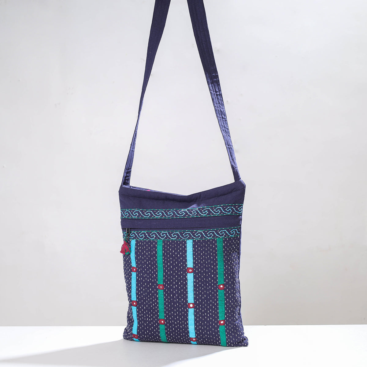 embroidery sling bag 