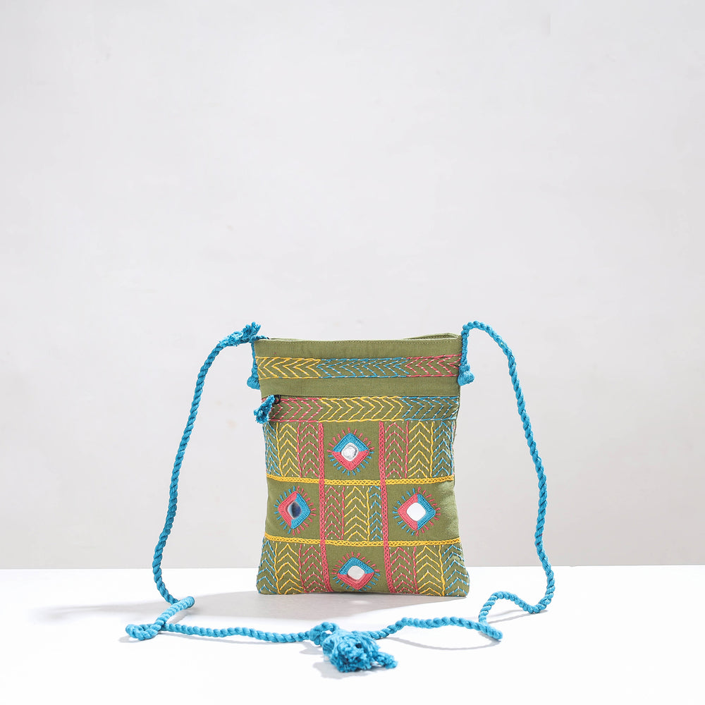 embroidery sling bag 