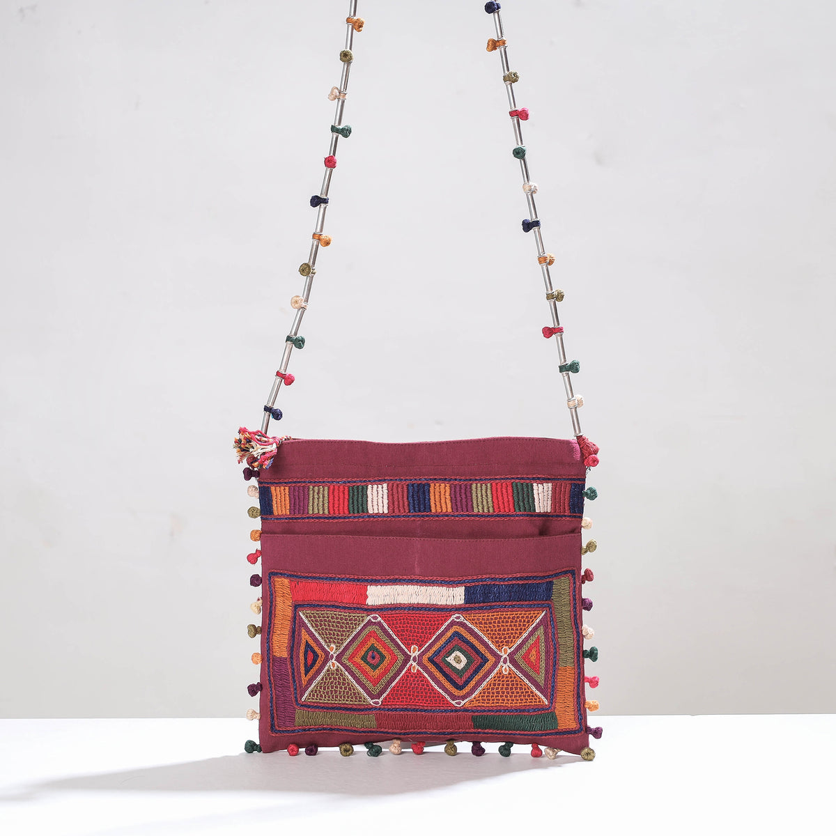 lambani embroidery shoulder bag