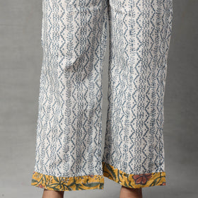 Buy Sanganeri Block Printing Cotton Kurta with Palazzo & Dupatta Set Online at iTokri.com