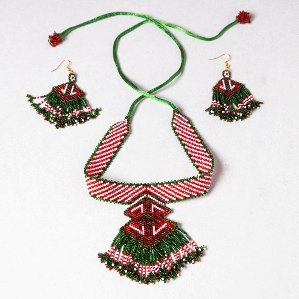 neemuch beadwork necklace set