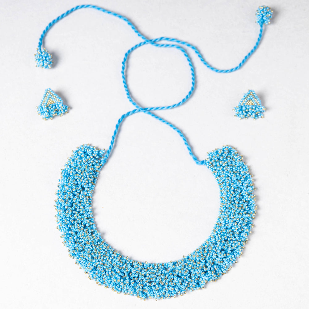 neemuch beadwork necklace set