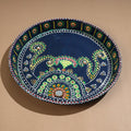  Traditional Handpainted Stainless Steel Pooja Thali 