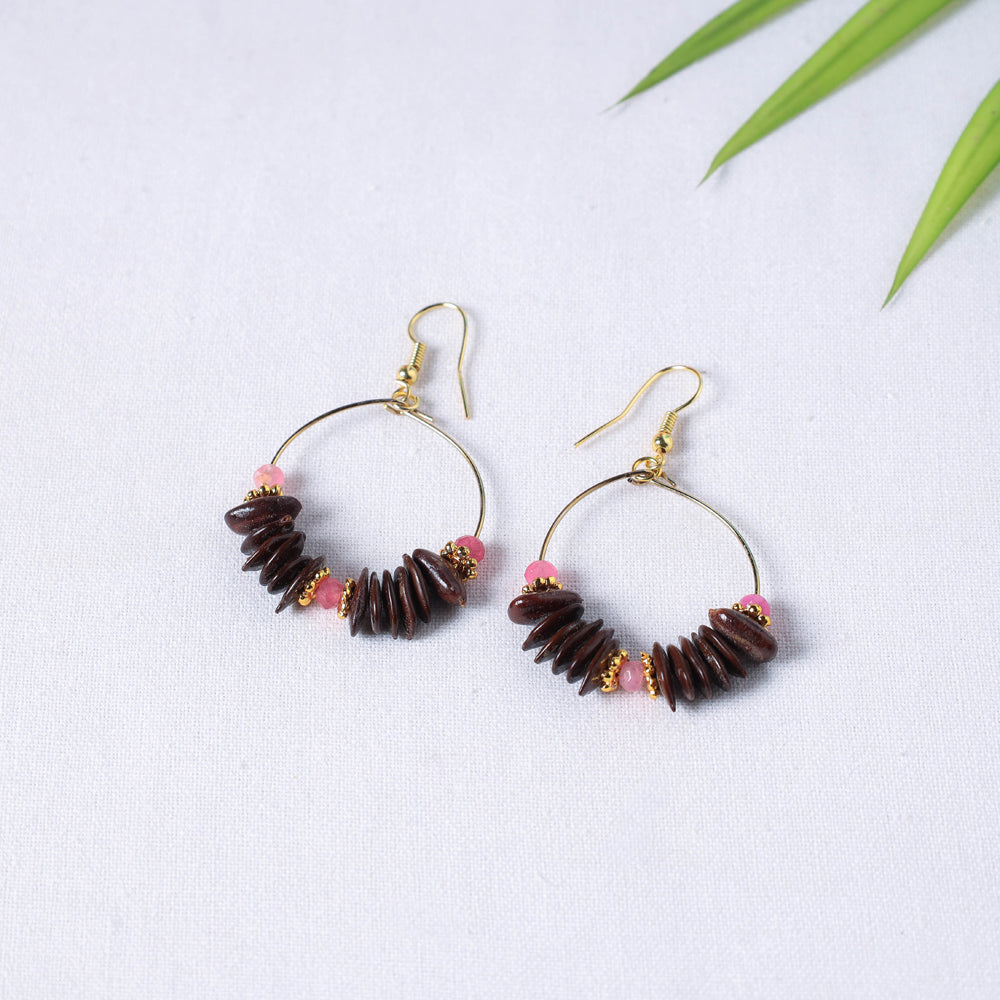 natural seed earrings