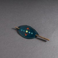 Leather Hair Pin
