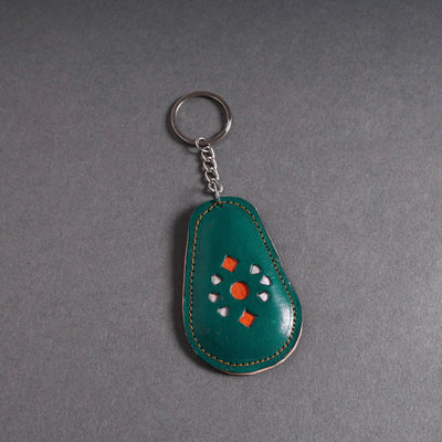 Handcrafted Kutch Leather Keychain