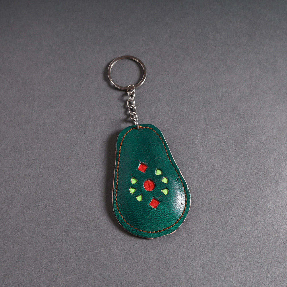 Handcrafted Kutch Leather Keychain