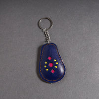 Handcrafted Kutch Leather Keychain
