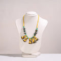  Gamcha Fabric & Beadwork Handmade Necklace 