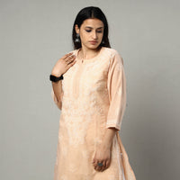 Chikankari Embroidery Kurta with Pant Set
