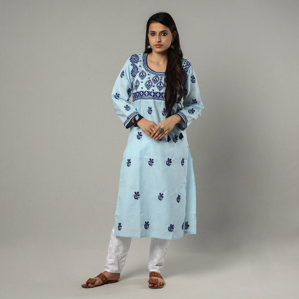 Chikankari Embroidered Kurta