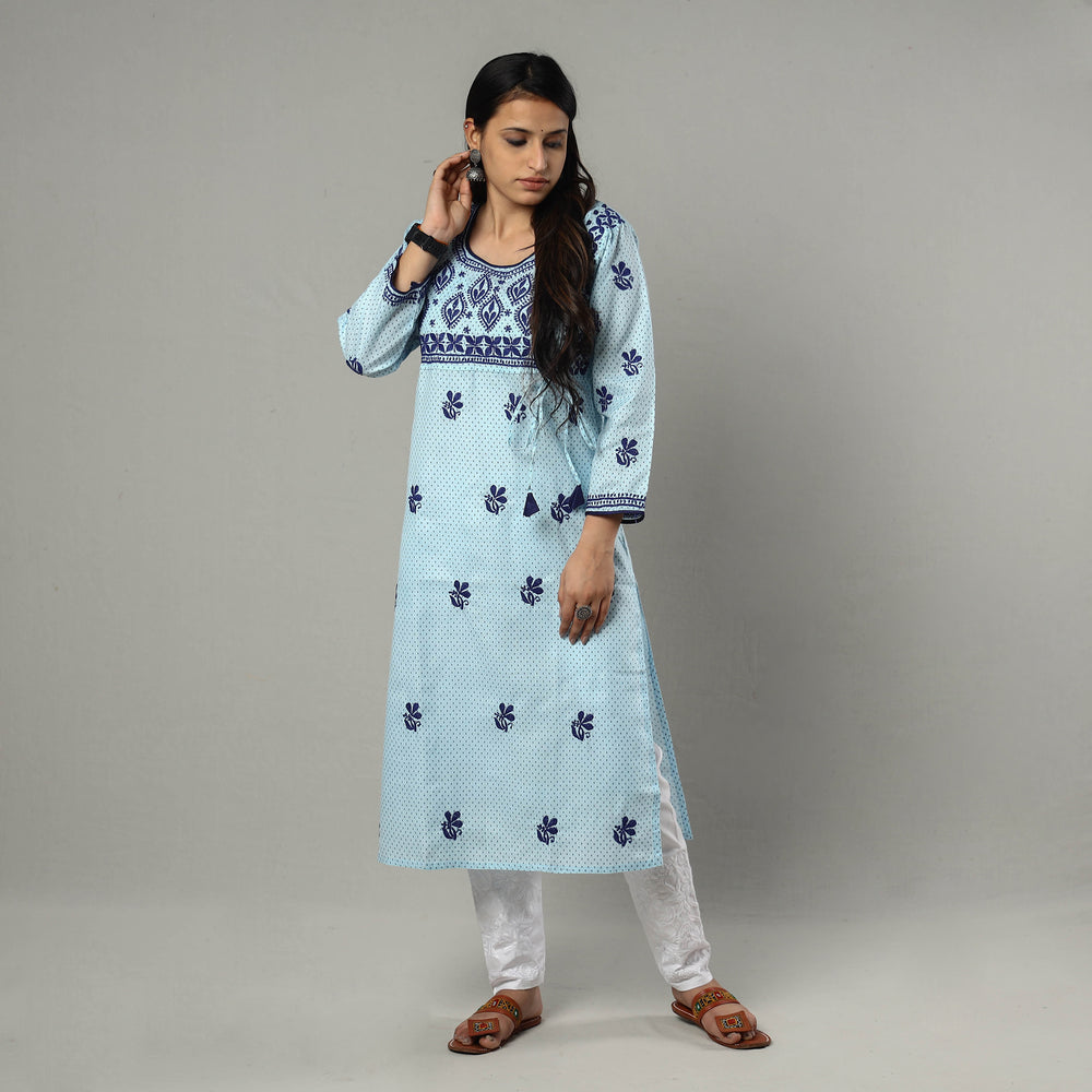 Chikankari Embroidered Kurta