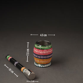  Odisha Pattachitra Painting Stainless Steel Toral Khalbatta Dholak 