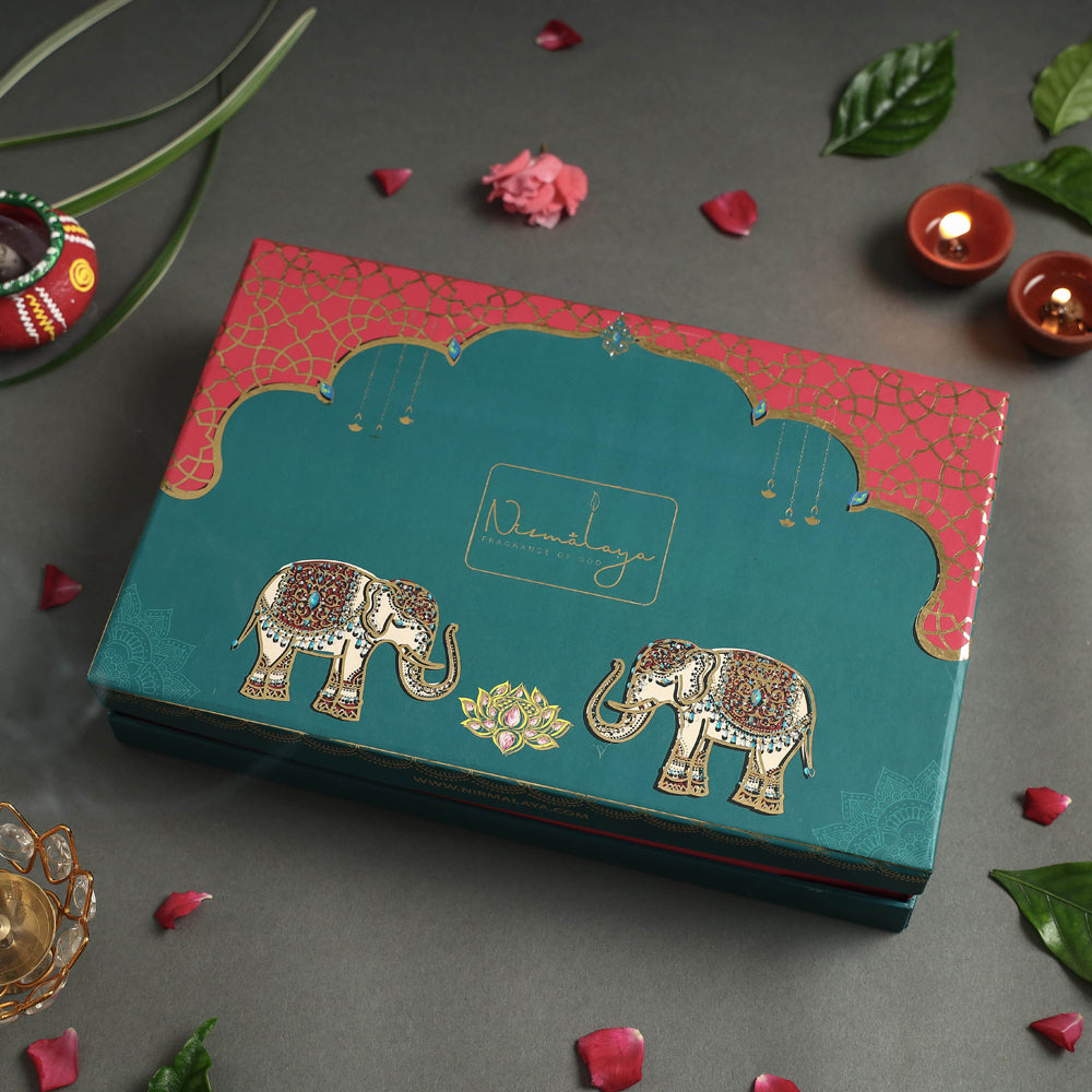 Riddhi Siddhi Gift Box With Plantable Naivedyam