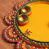 Handpainted Pooja Thaali