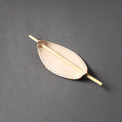 Leather Hair Pin