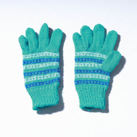 hand knitted gloves