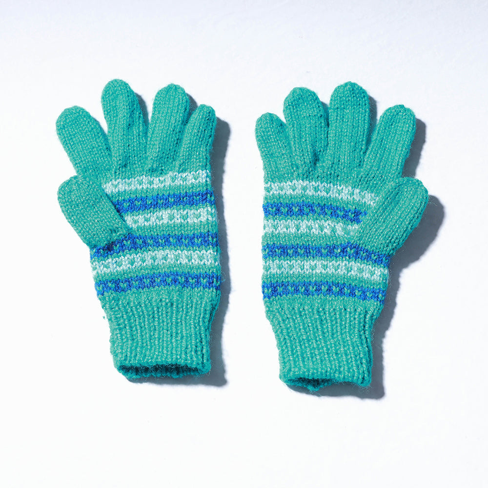 hand knitted gloves