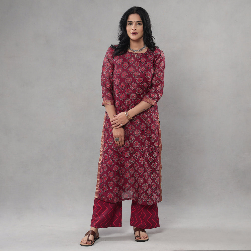 sanganeri kurta set 