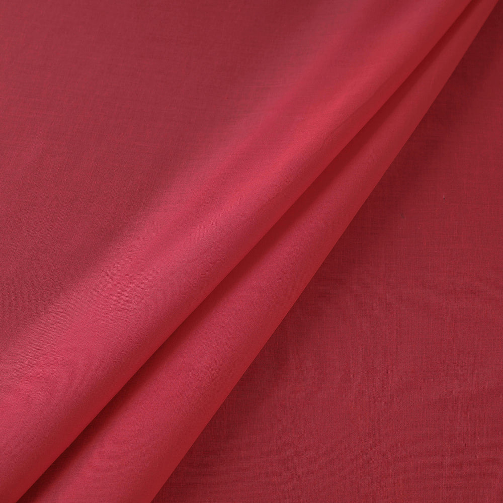 Pink - Prewashed Plain Cotton Fabric 10