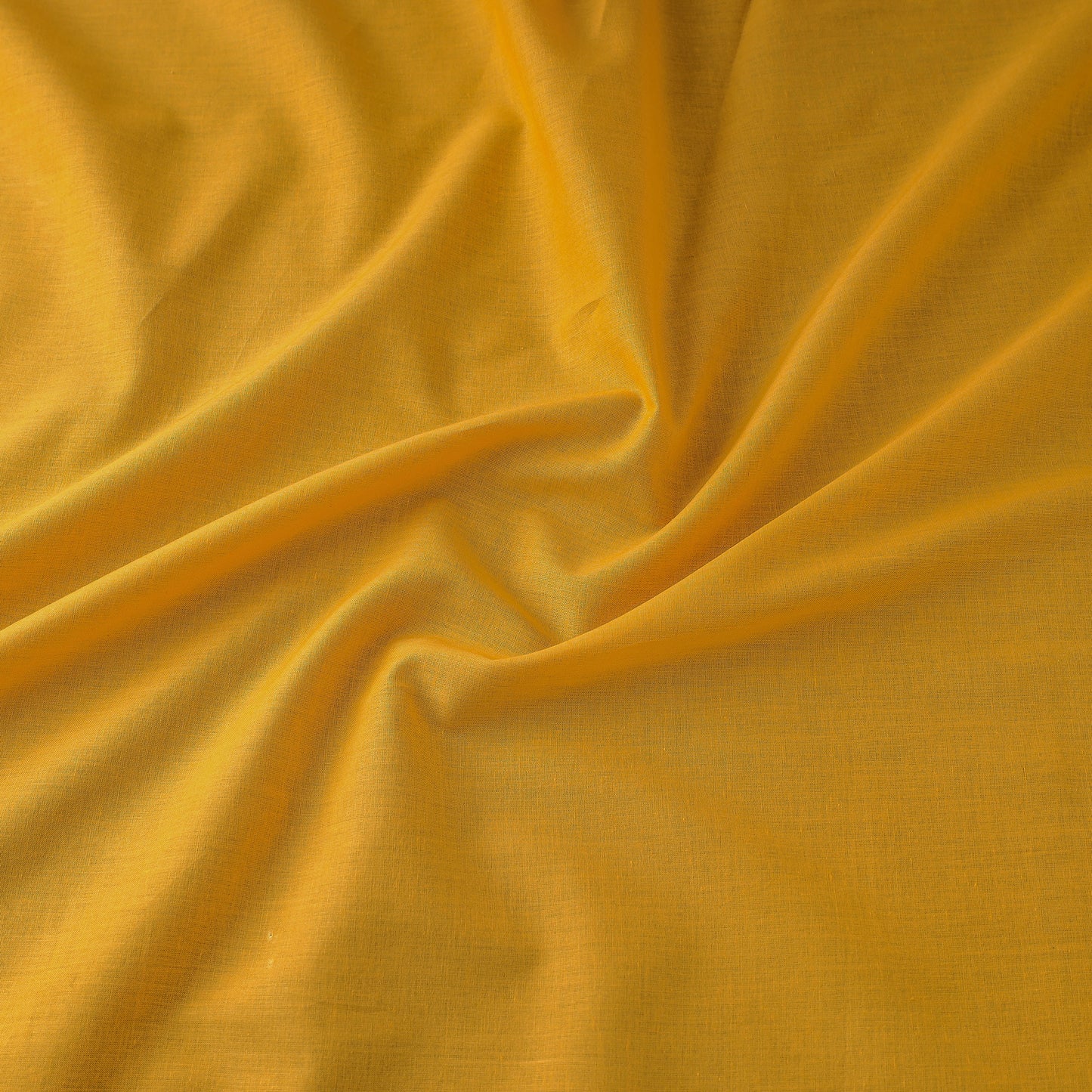 Orange - Prewashed Plain Dyed Cotton Fabric